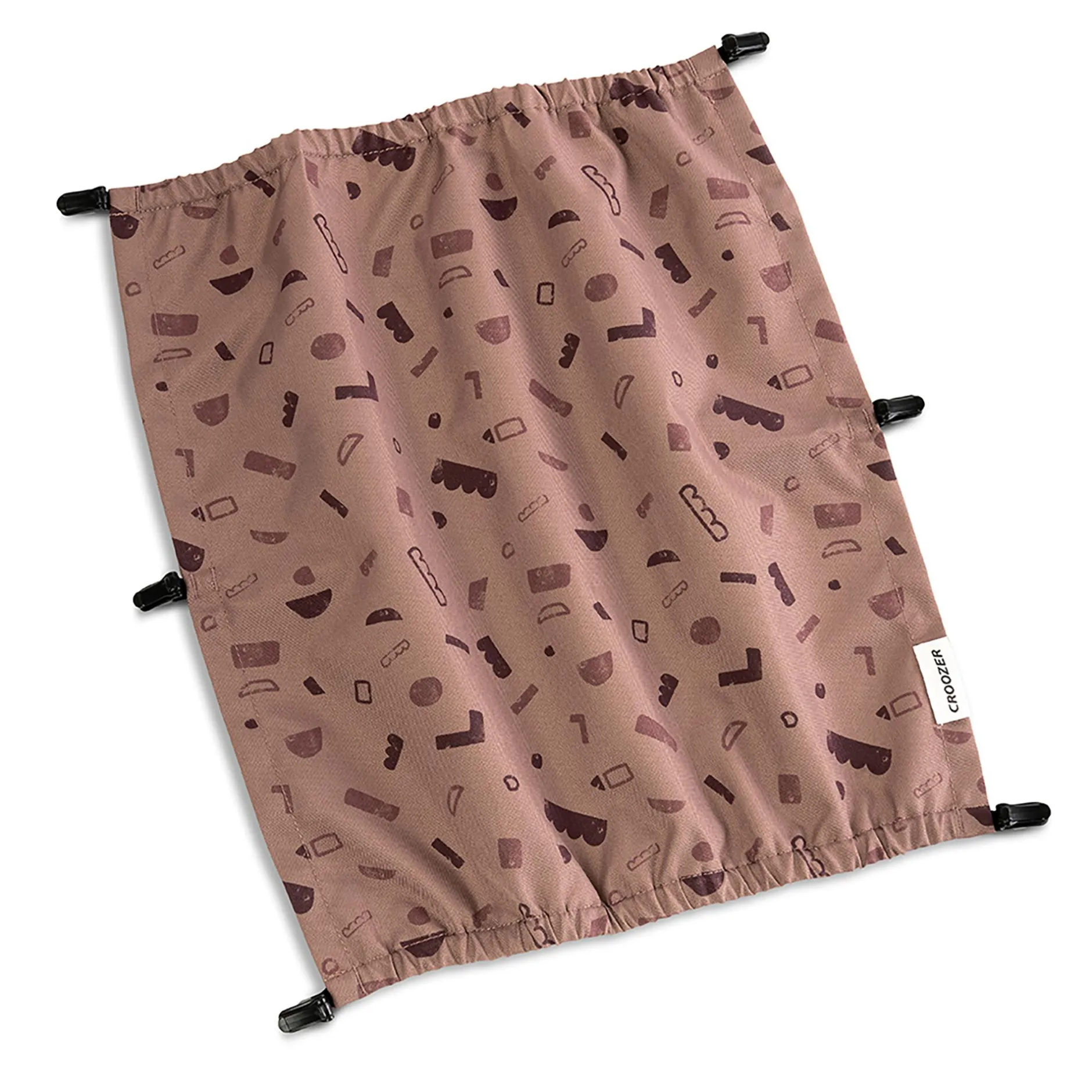 Croozer Sonnenschutz Kid Zweisitzer Red Patterned* Fahrradanhänger Zubehör