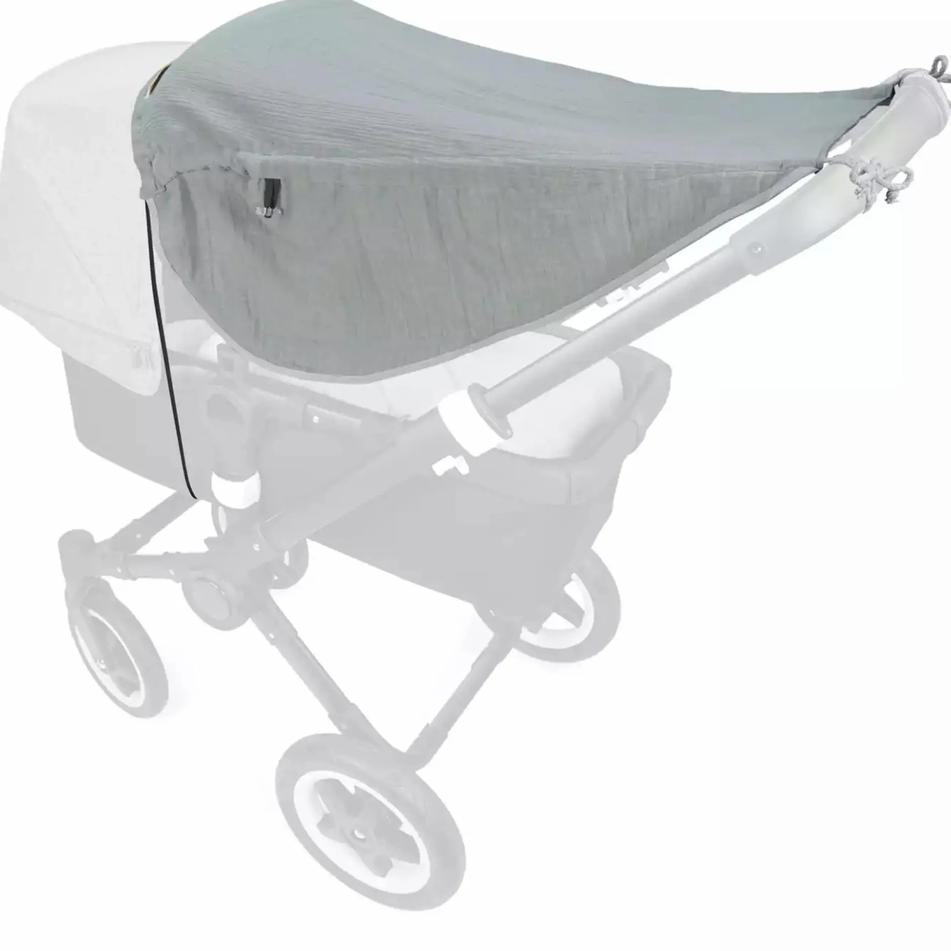 Liebes vPriebes Sonnensegel Johanna Musselin Green*Kinder Kinderwagen Zubehör