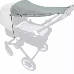 Liebes vPriebes Sonnensegel Johanna Musselin Green*Kinder Kinderwagen Zubehör