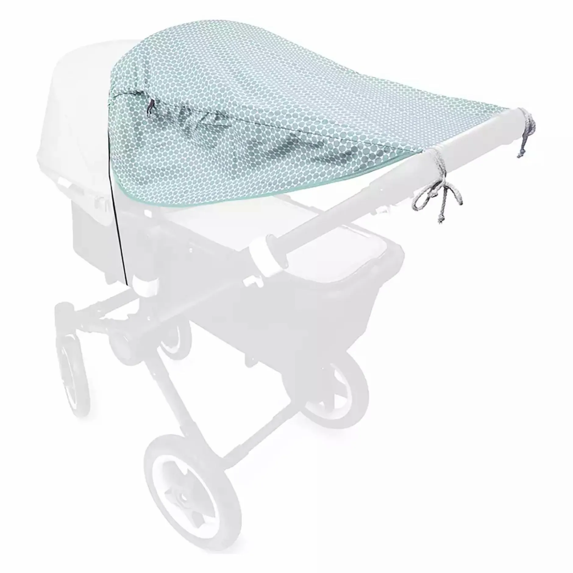 Liebes von Priebes Sonnensegel Johanna Prisma Mint*Kinder Kinderwagen Zubehör