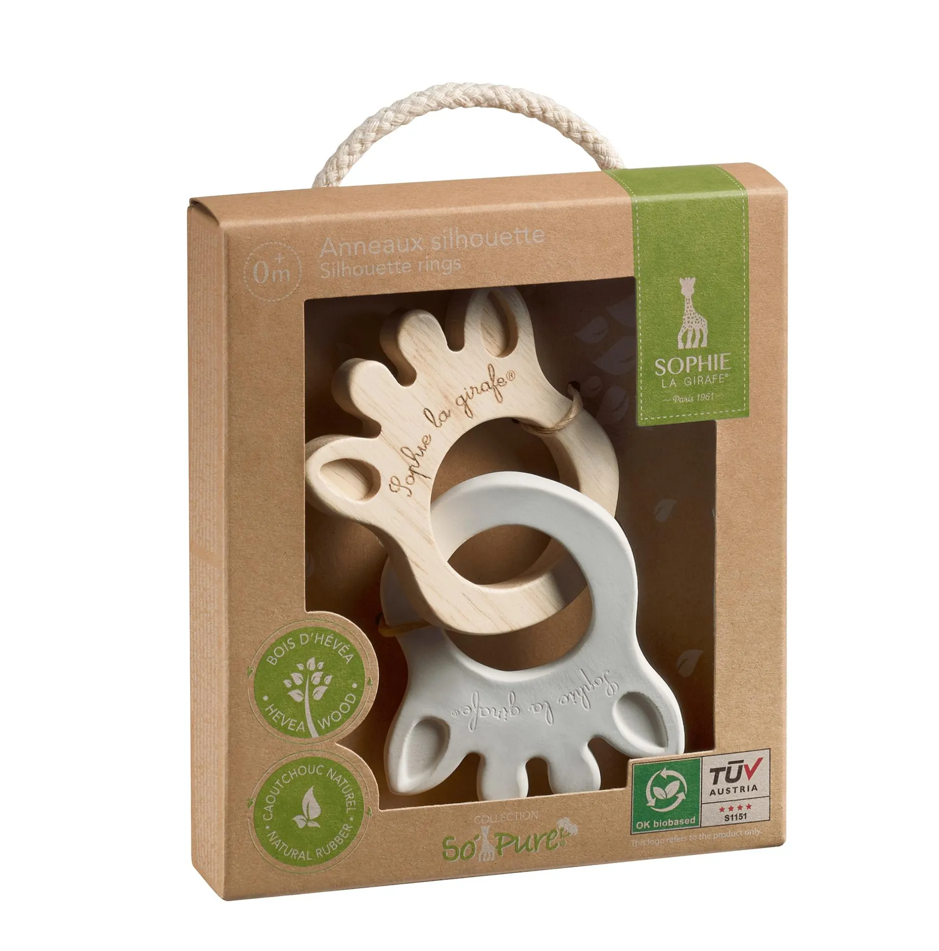 elementsforkids Sophie la girafe® So'Pure Beißring* Zahnungshilfen|Rasseln & Greiflinge