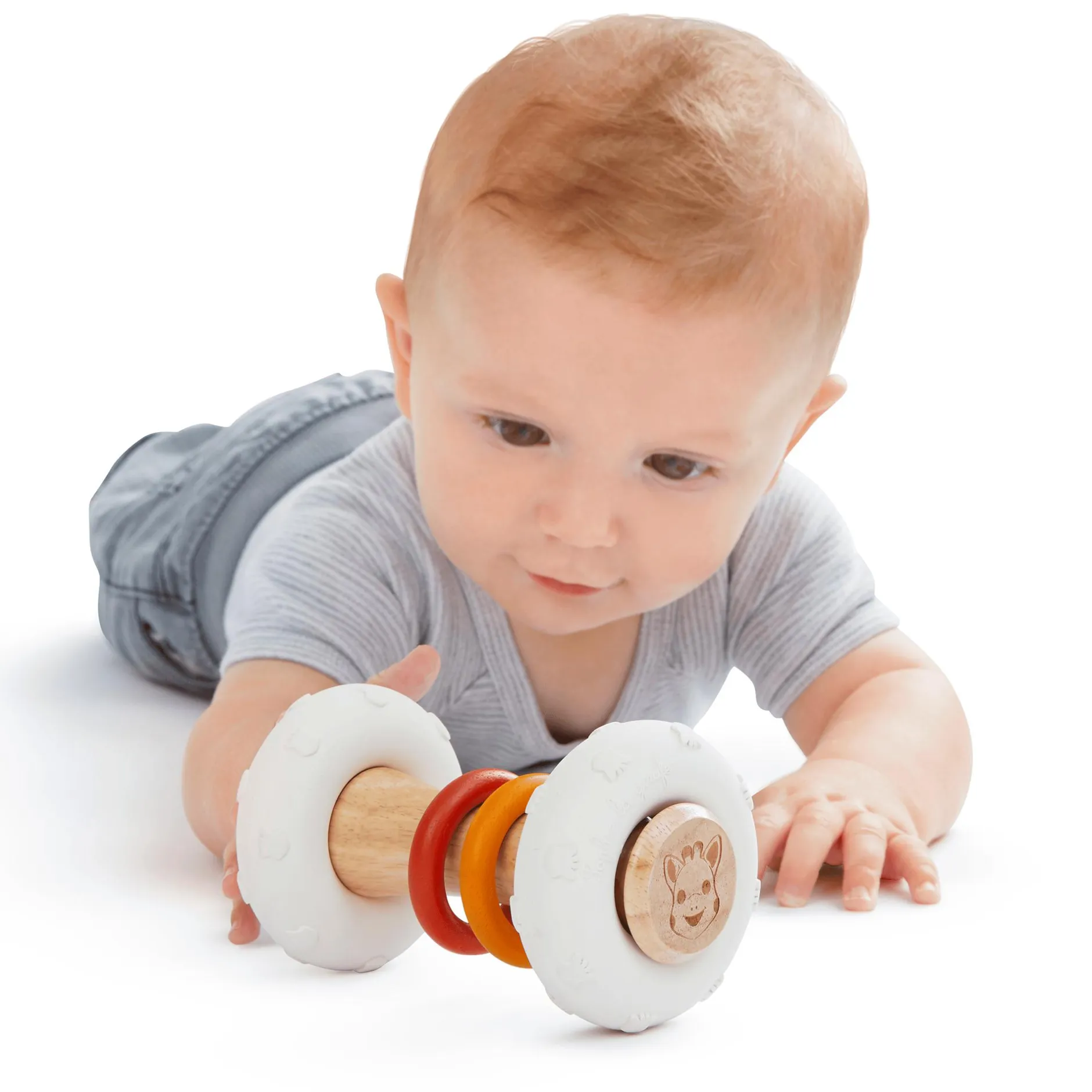 elementsforkids Sophie la girafe® So'Pure Greifling Totem Rassel* Zahnungshilfen|Rasseln & Greiflinge