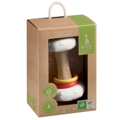 elementsforkids Sophie la girafe® So'Pure Greifling Totem Rassel* Zahnungshilfen|Rasseln & Greiflinge