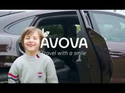 AVOVA Sora-Fix River Blue*Kinder Kindersitze Isofix|Kindersitze 15-36 Kg, Gruppe 2/3