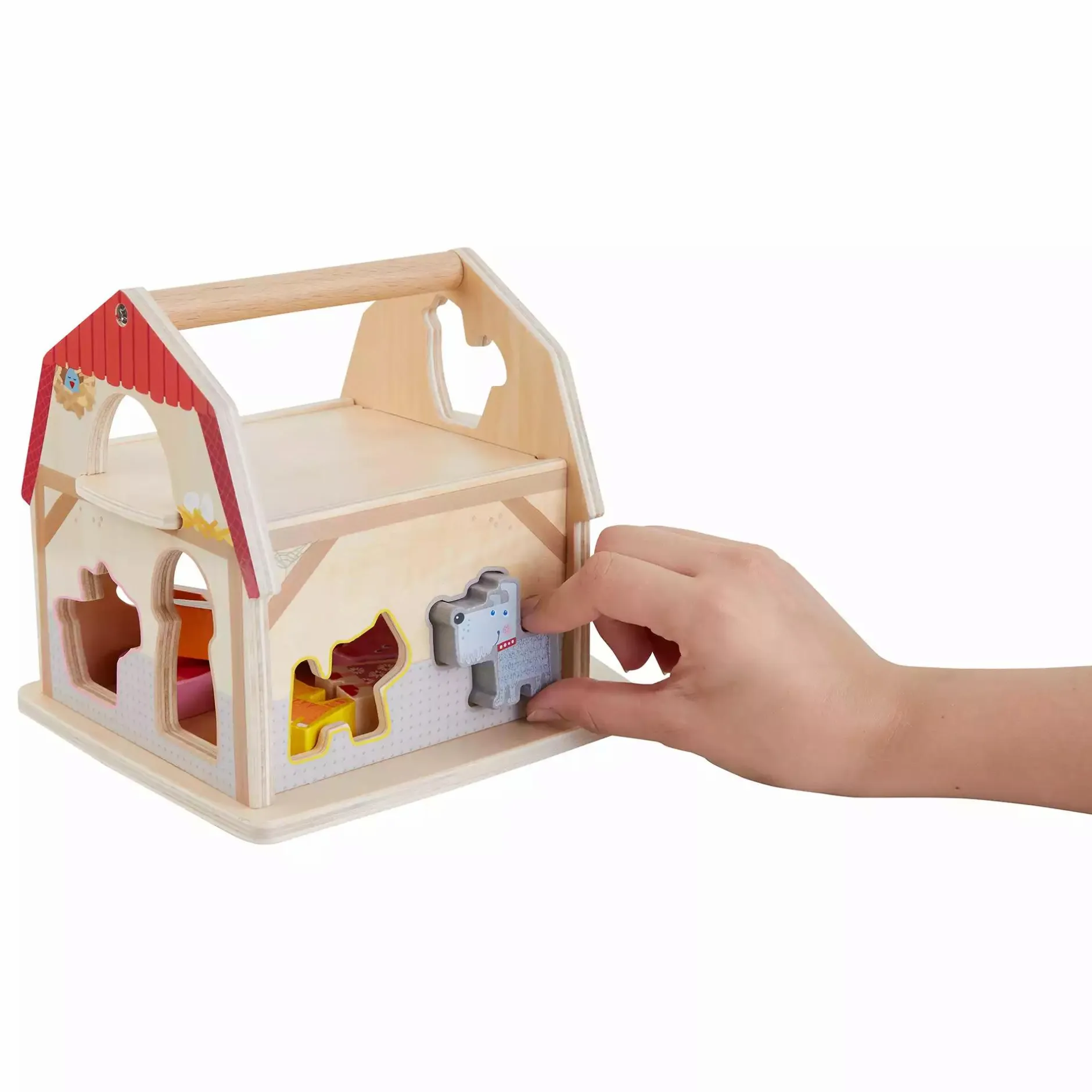 HABA Sortierbox Bauernhof*Kinder Holzspielzeug