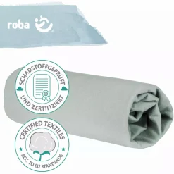 roba Spannbettlaken 70 x 140 cm* Babybettwäsche