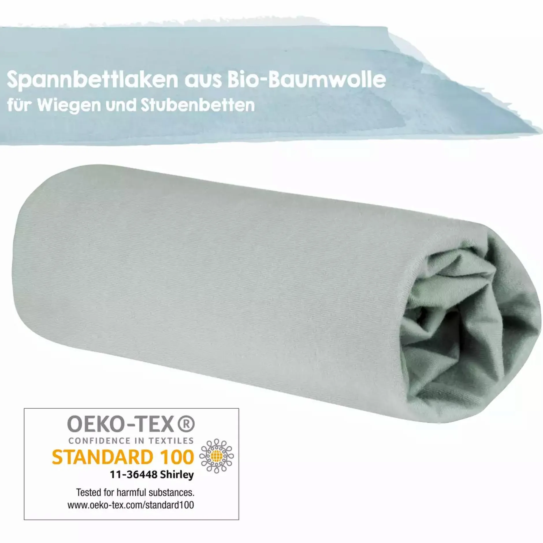 roba Spannbettlaken 45 x 90 cm* Babybettwäsche
