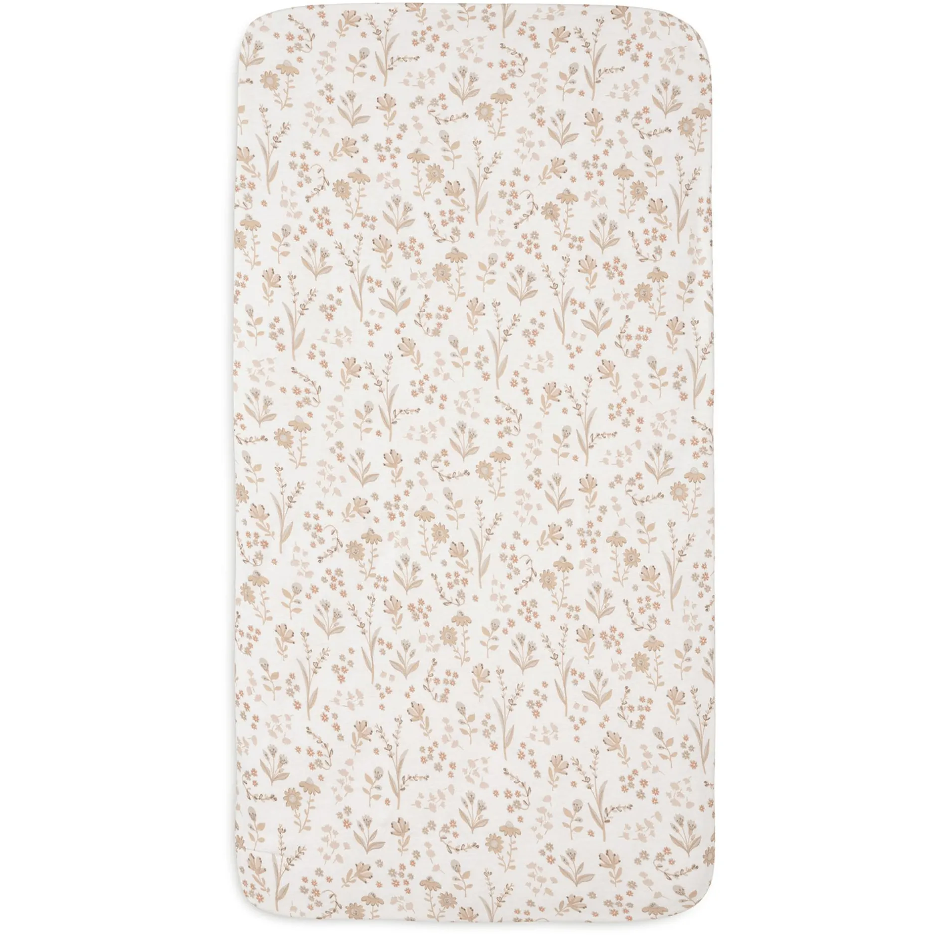 jollein Spannbettlaken Bloomy 70 x 140 cm* Babybettwäsche