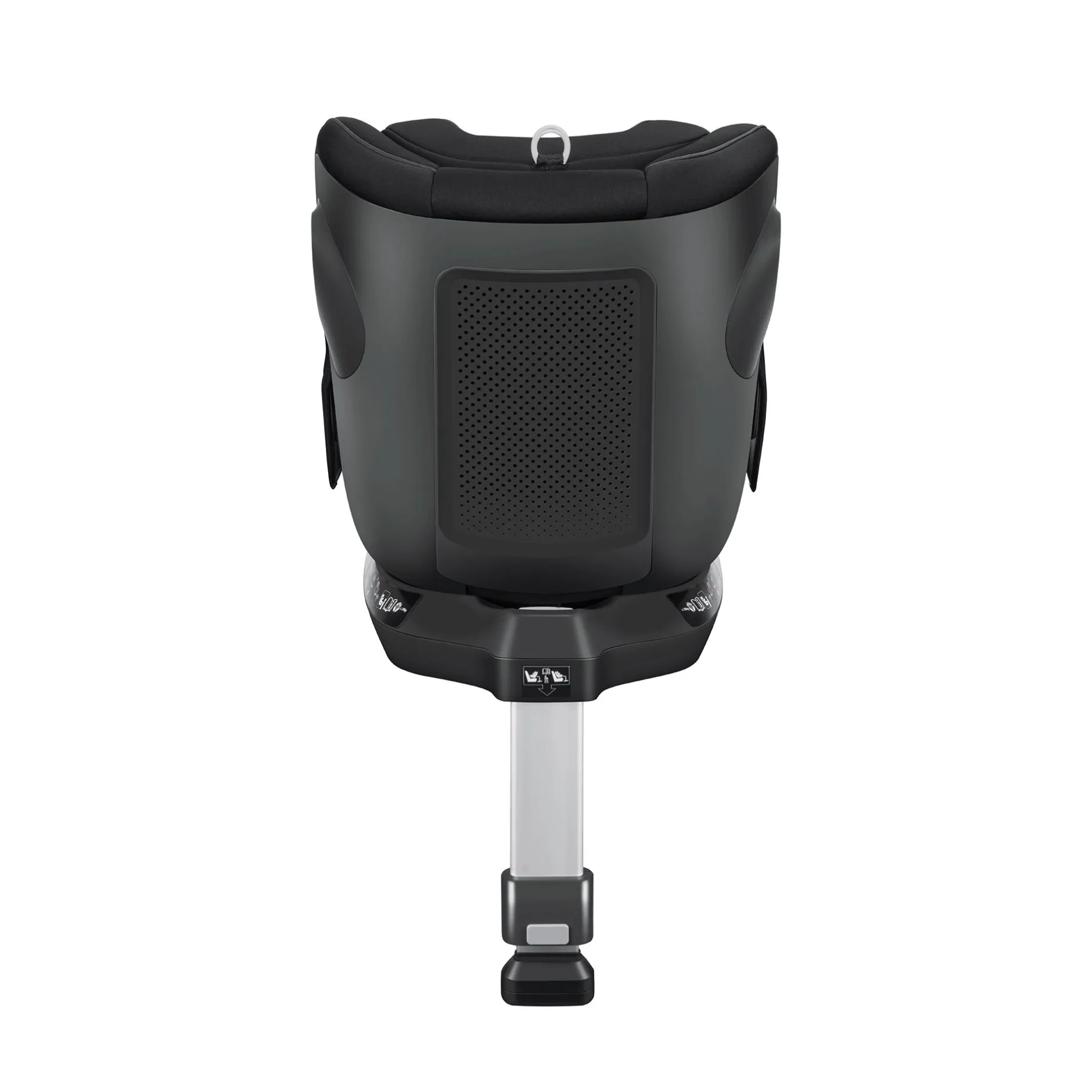 AVOVA Sperber-Fix 61 Pearl Black*Kinder Kindersitze Isofix|Reboarder 0-18 Kg, Gruppe 0+/1