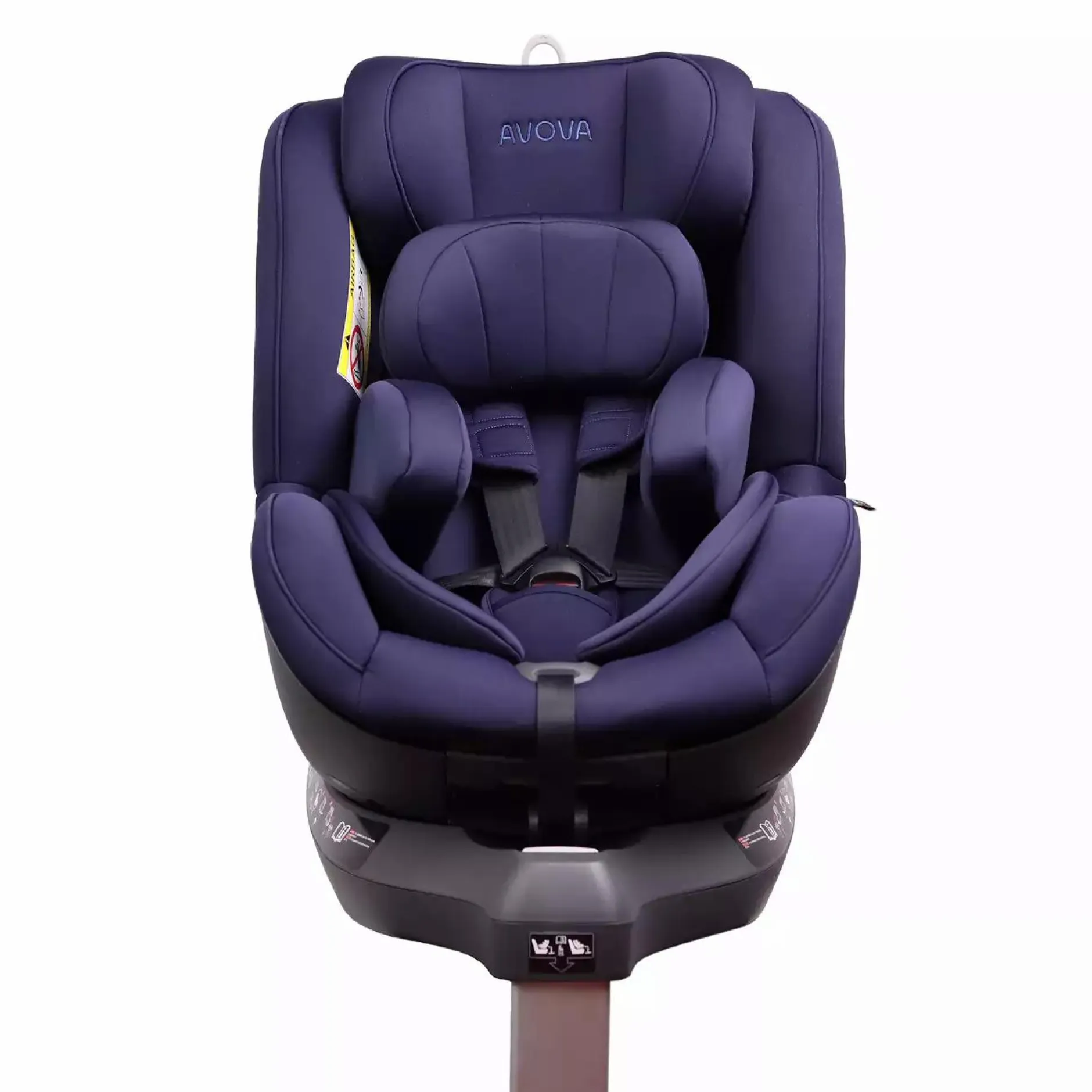 AVOVA Sperber-Fix i-Size Atlantic Blue*Kinder Reboarder 0-18 Kg, Gruppe 0+/1