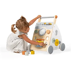 Janod Spiel- und Lauflernwagen Sweet Cocoon*Kinder Lernspielzeug|Lauflernwagen