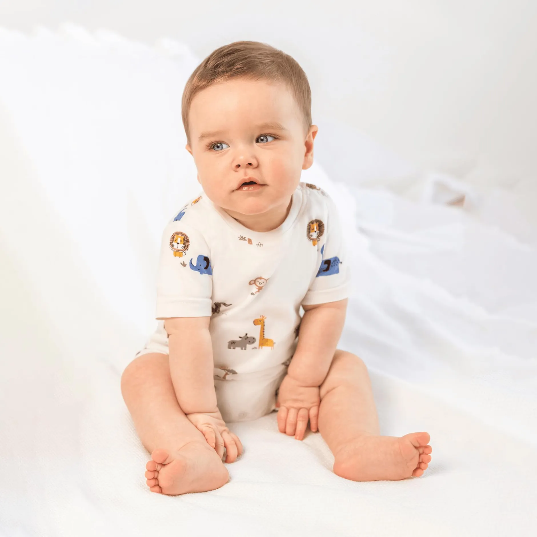blue seven Spieler Tiere* Overalls