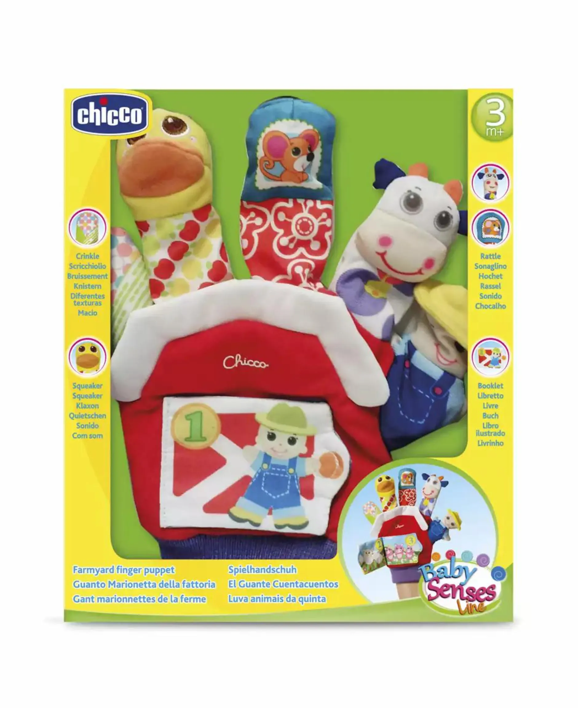 chicco Spielhandschuh* Kuscheltiere
