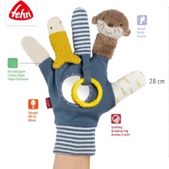fehn Spielhandschuh Otter Theo* Knisterspielzeug & Knistertücher|Rasseln & Greiflinge