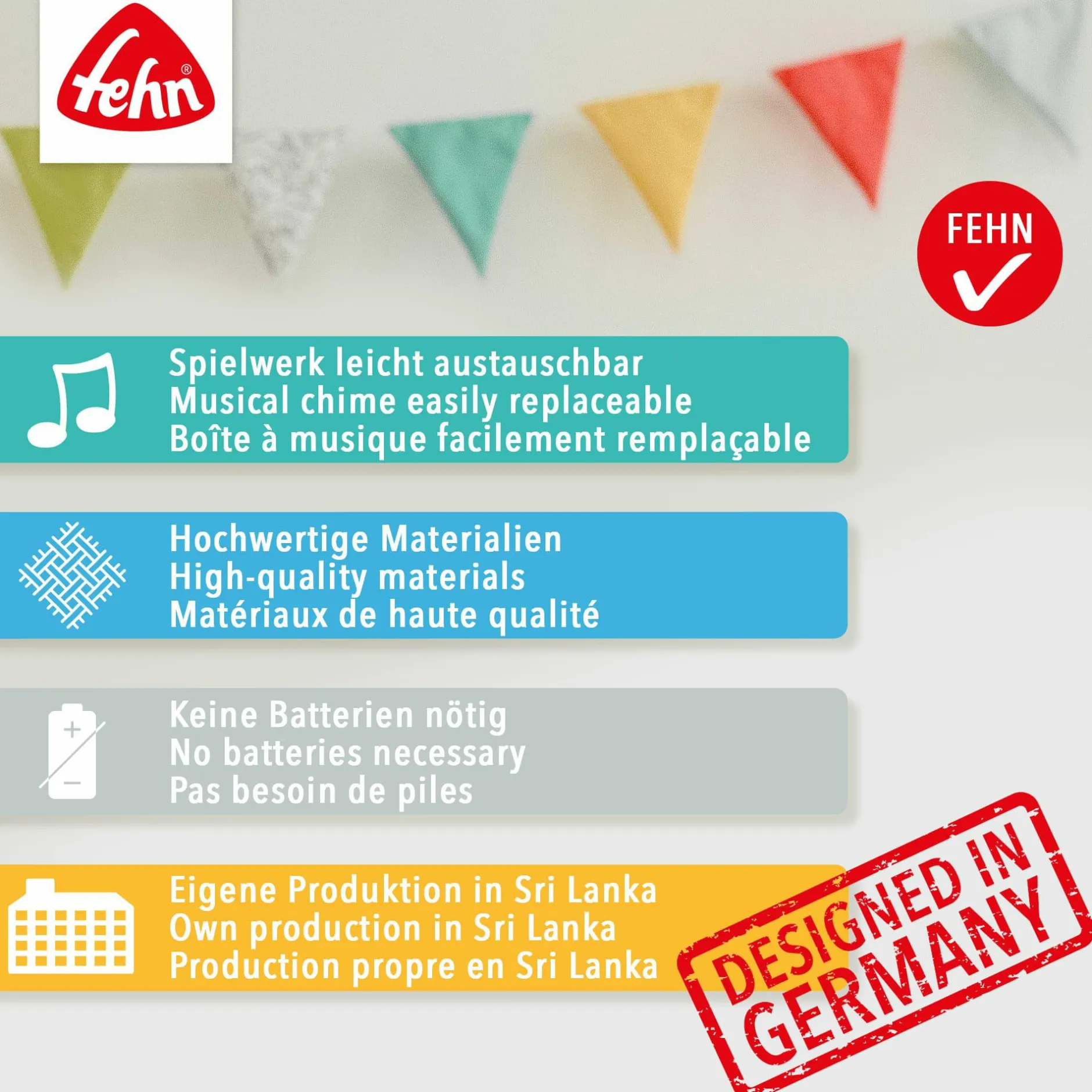 fehn Spieluhr Flamingo* Spieluhren