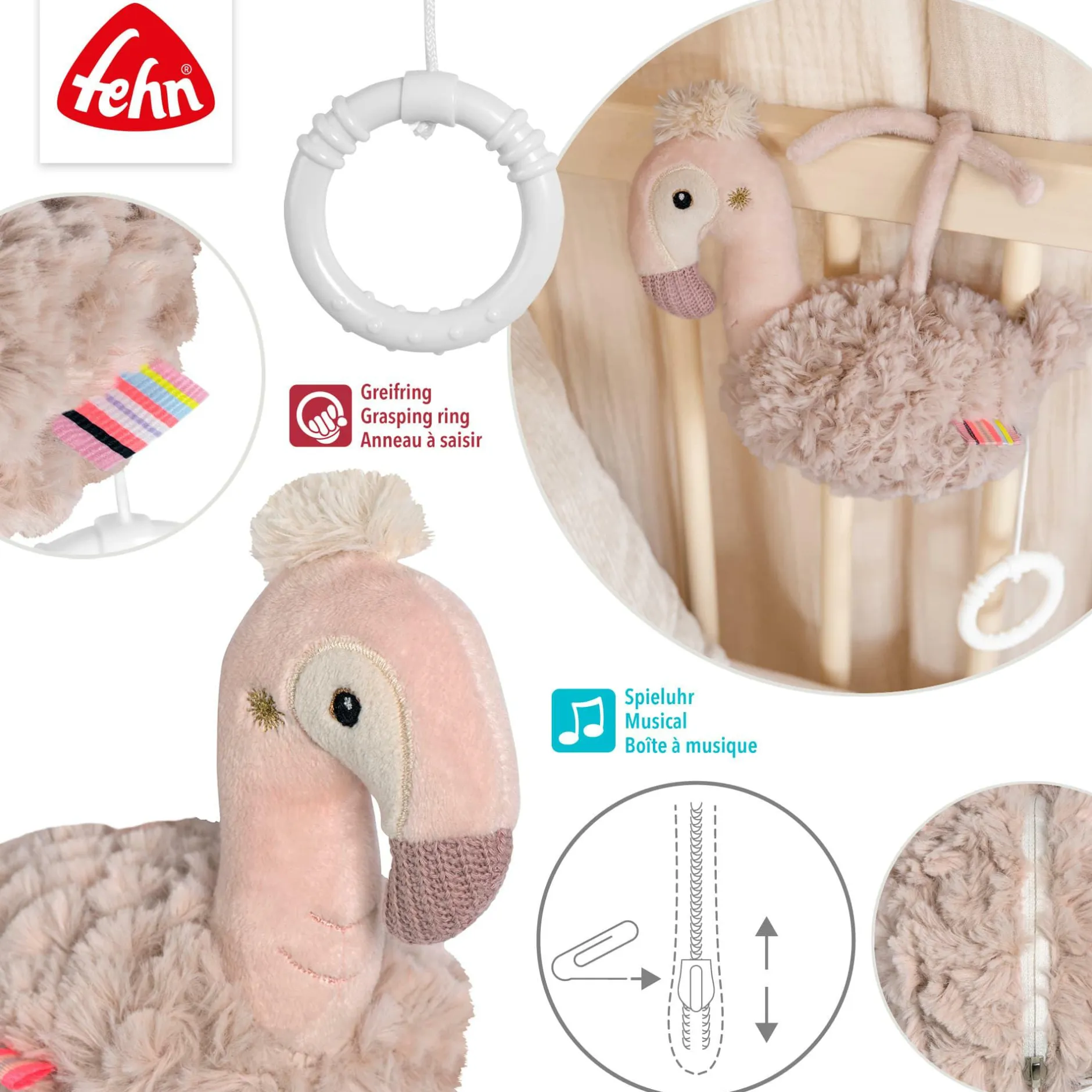 fehn Spieluhr Flamingo* Spieluhren