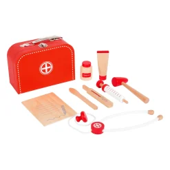 small foot Spielzeug Arztkoffer Spielset*Kinder Rollenspiele|Holzspielzeug