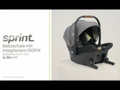 Joie signature Sprint Ebony*Kinder Babyschalen 0-13 Kg, Gruppe 0+