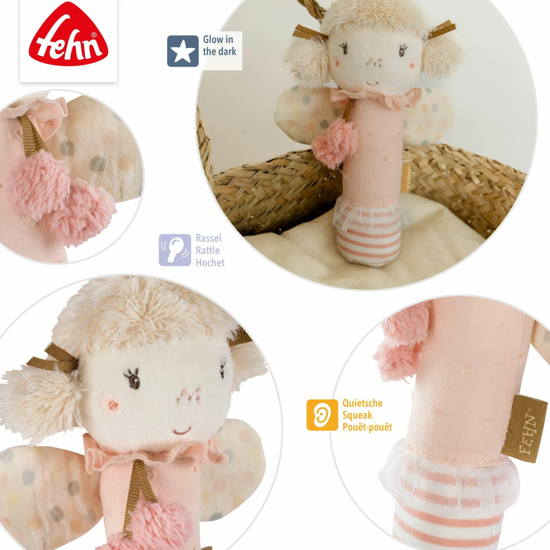 fehn Stabgreifling Fee* Rasseln & Greiflinge