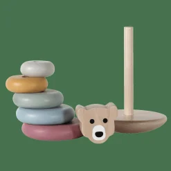KINDSGUT Stapelturm Bär*Kinder Lernspielzeug|Holzspielzeug
