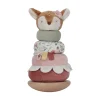 LITTLE DUTCH Stapelturm mit Ringen Fairy Garden*Kinder Holzspielzeug