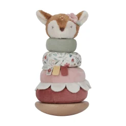 LITTLE DUTCH Stapelturm mit Ringen Fairy Garden*Kinder Holzspielzeug