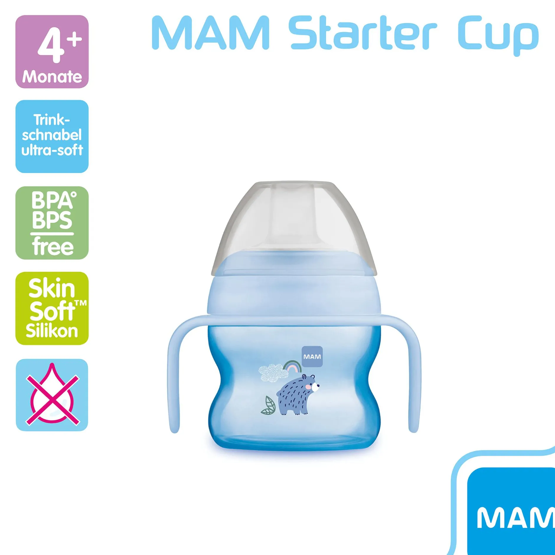 MAM Starter Cup Bär 150ml* Flaschen & Sauger
