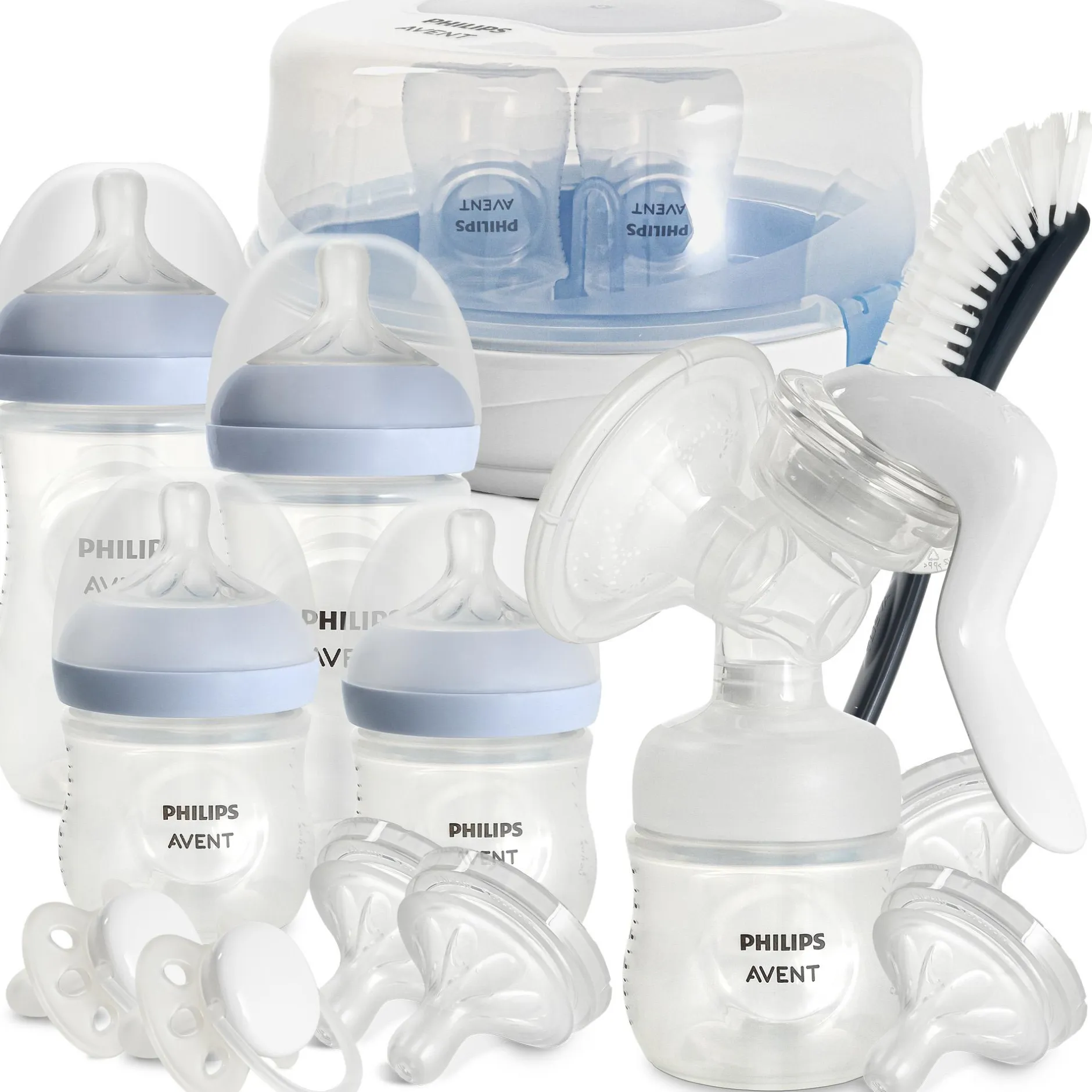 PHILIPS AVENT Starterset Manuelle Milchpumpe Natural Motion SCD430/50* Milchpumpen