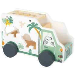 small foot Steckspiel Spielauto Safari*Kinder Lernspielzeug|Holzspielzeug