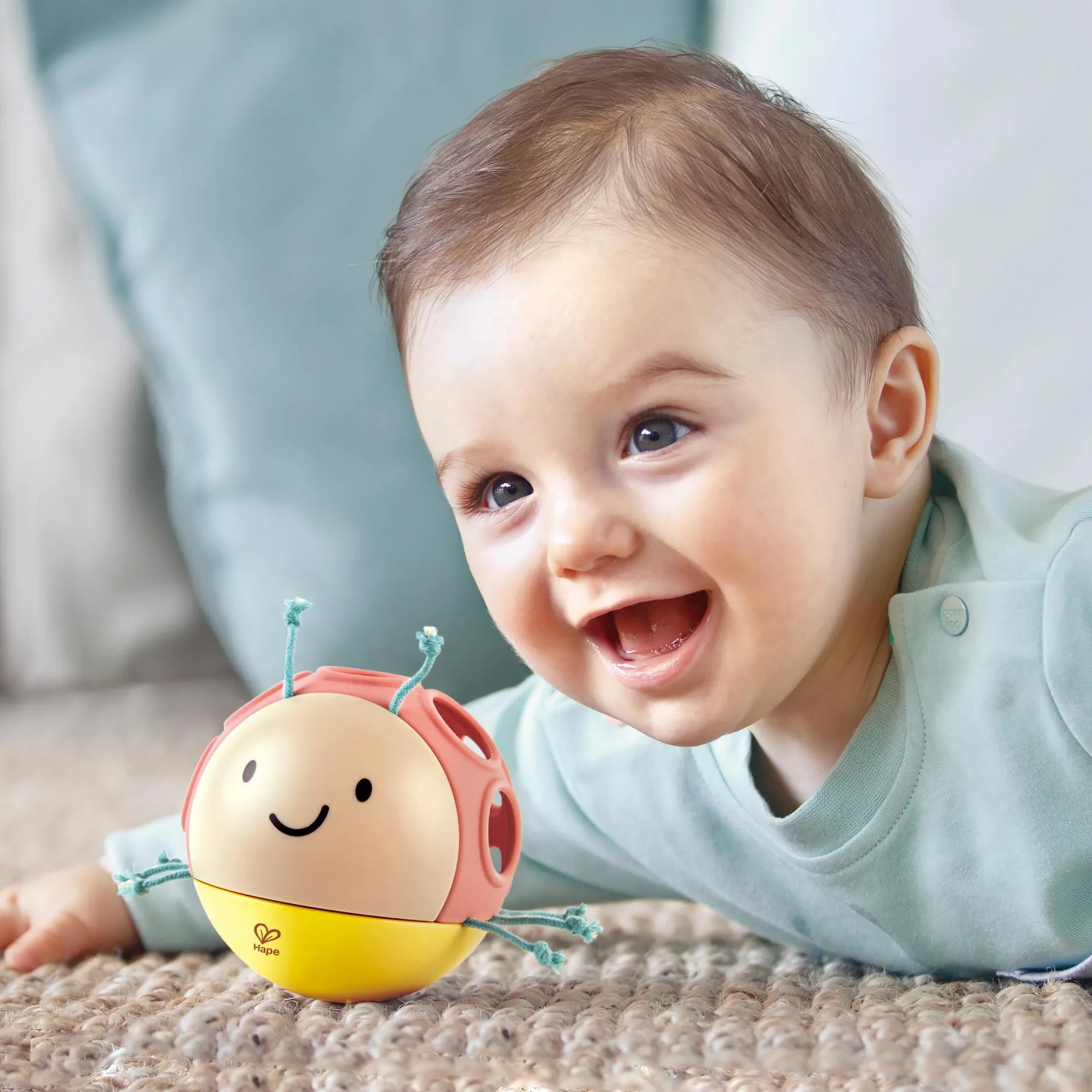 Hape Stehauffigur Marienkäfer Marlon*Kinder Lernspielzeug