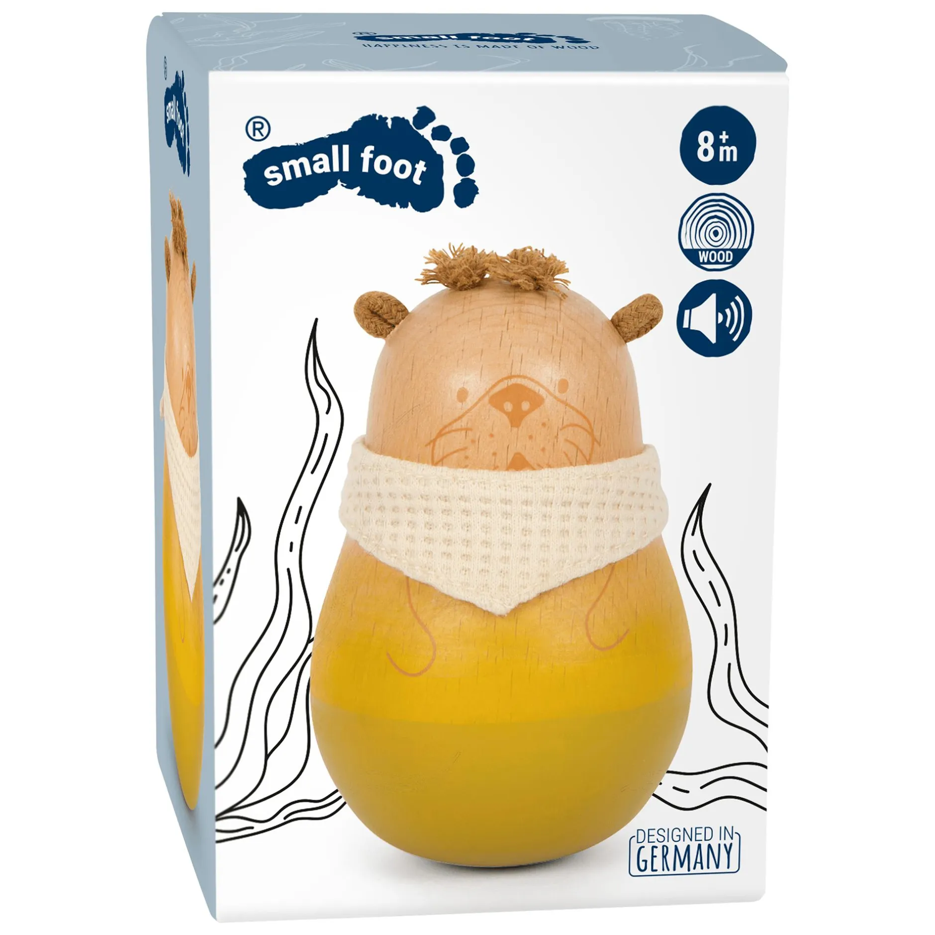 small foot Stehauffigur Seaside*Kinder Lernspielzeug|Holzspielzeug