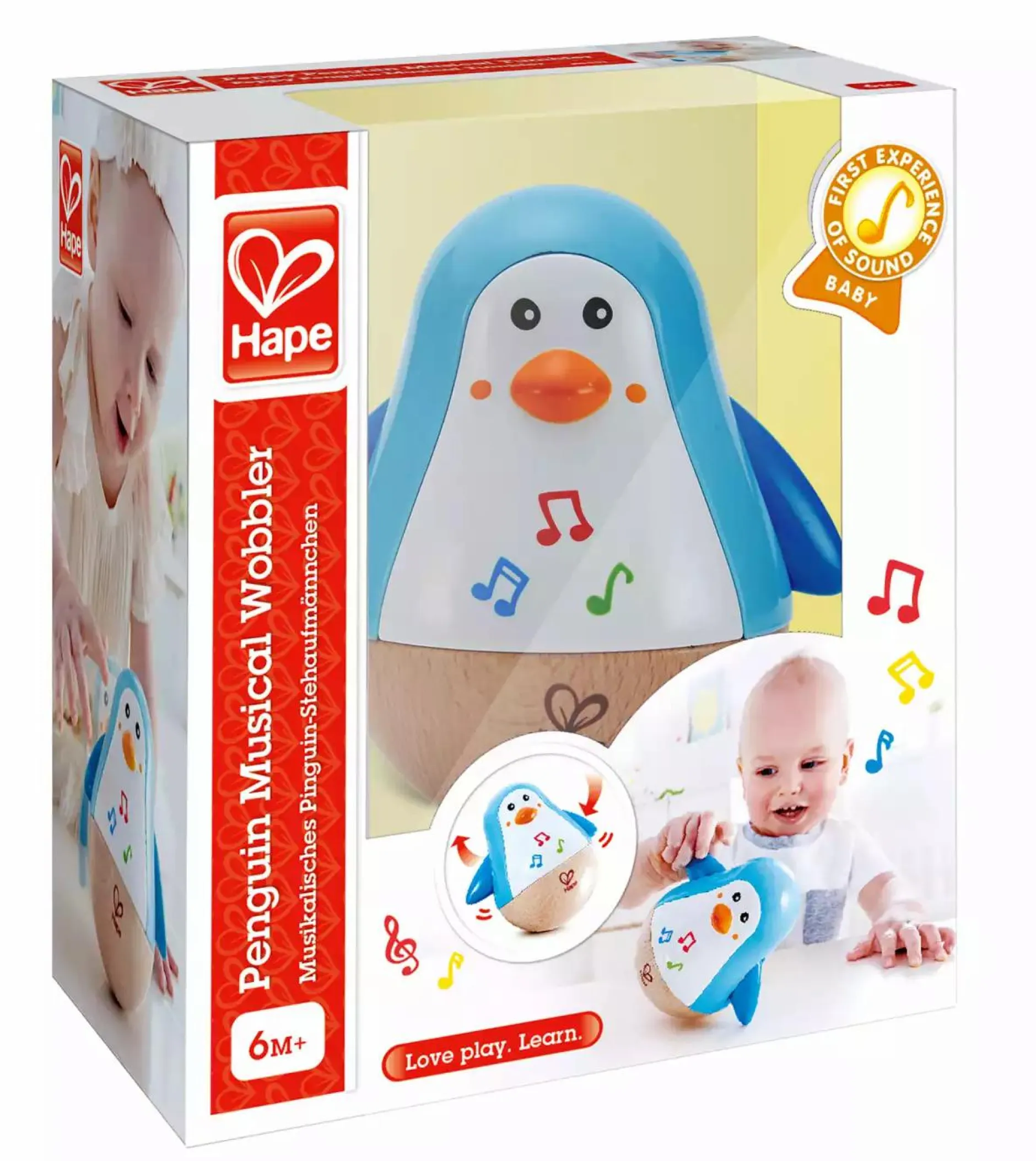 Hape Stehauf-Pinguin*Kinder Lernspielzeug|Musik