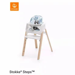 STOKKE Steps™ Baby Set Kissen Waves Blue* Hochstuhl Zubehör