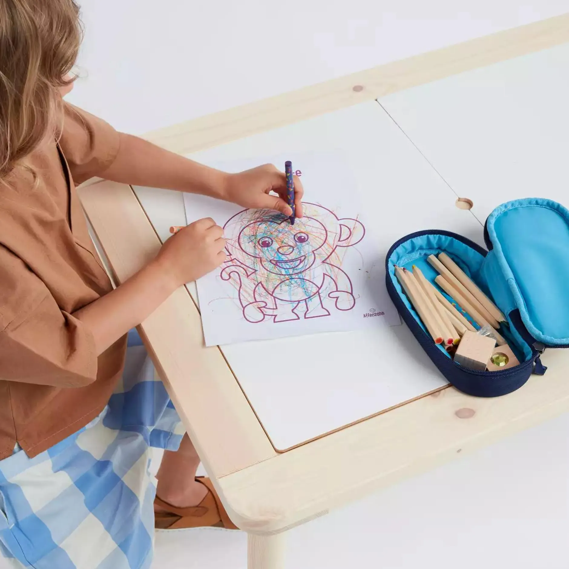 Affenzahn Stiftemäppchen Bobo Bär*Kinder Kinderrucksäcke