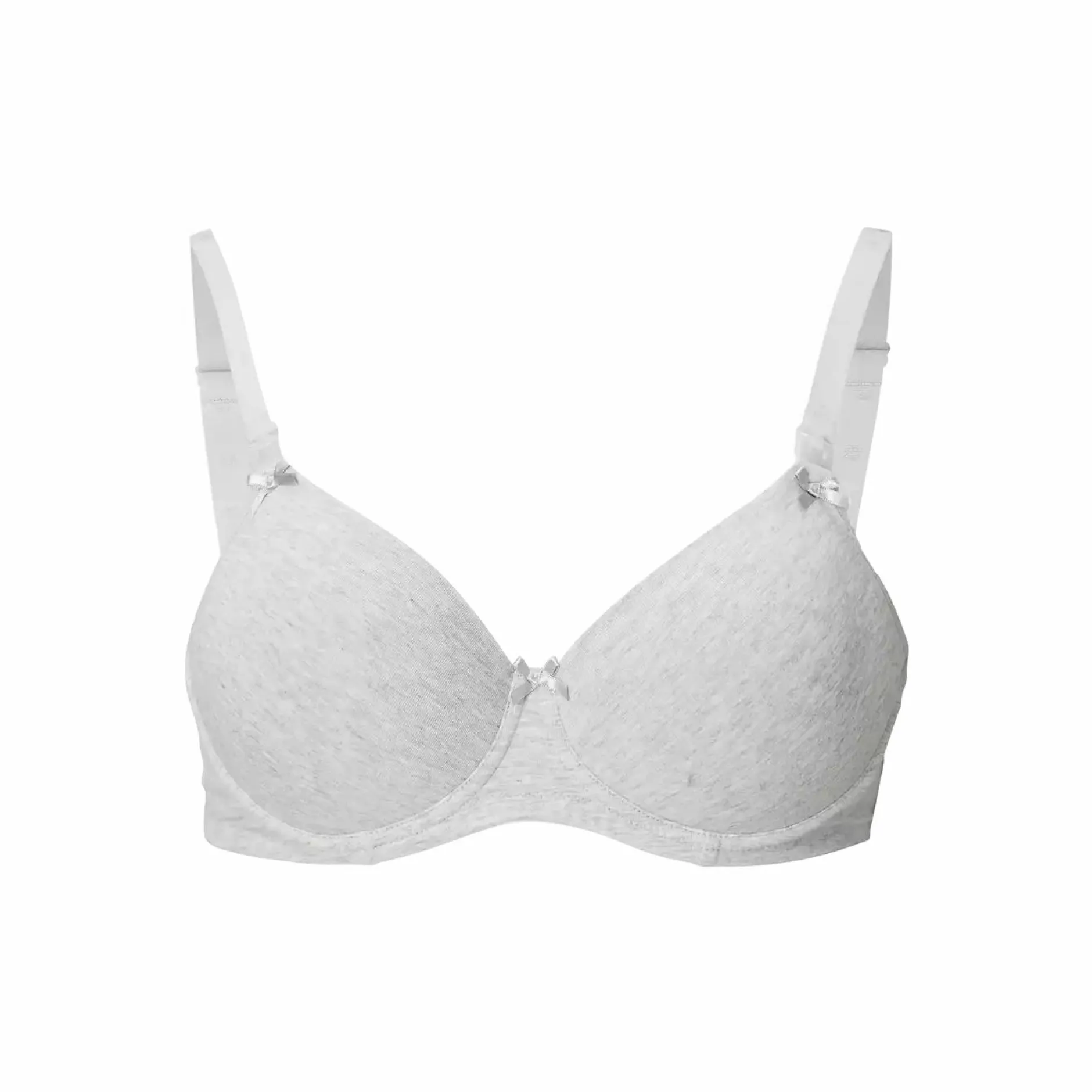 noppies Still-BH Cotton Grey Melange* Still-Bh´S|Still-Bh'S
