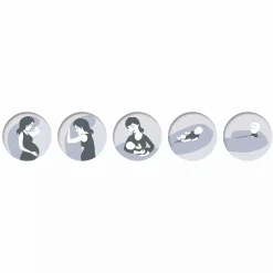 THERALINE Stillkissen Original Vögelchen flieg* Stillkissen|Stillkissen