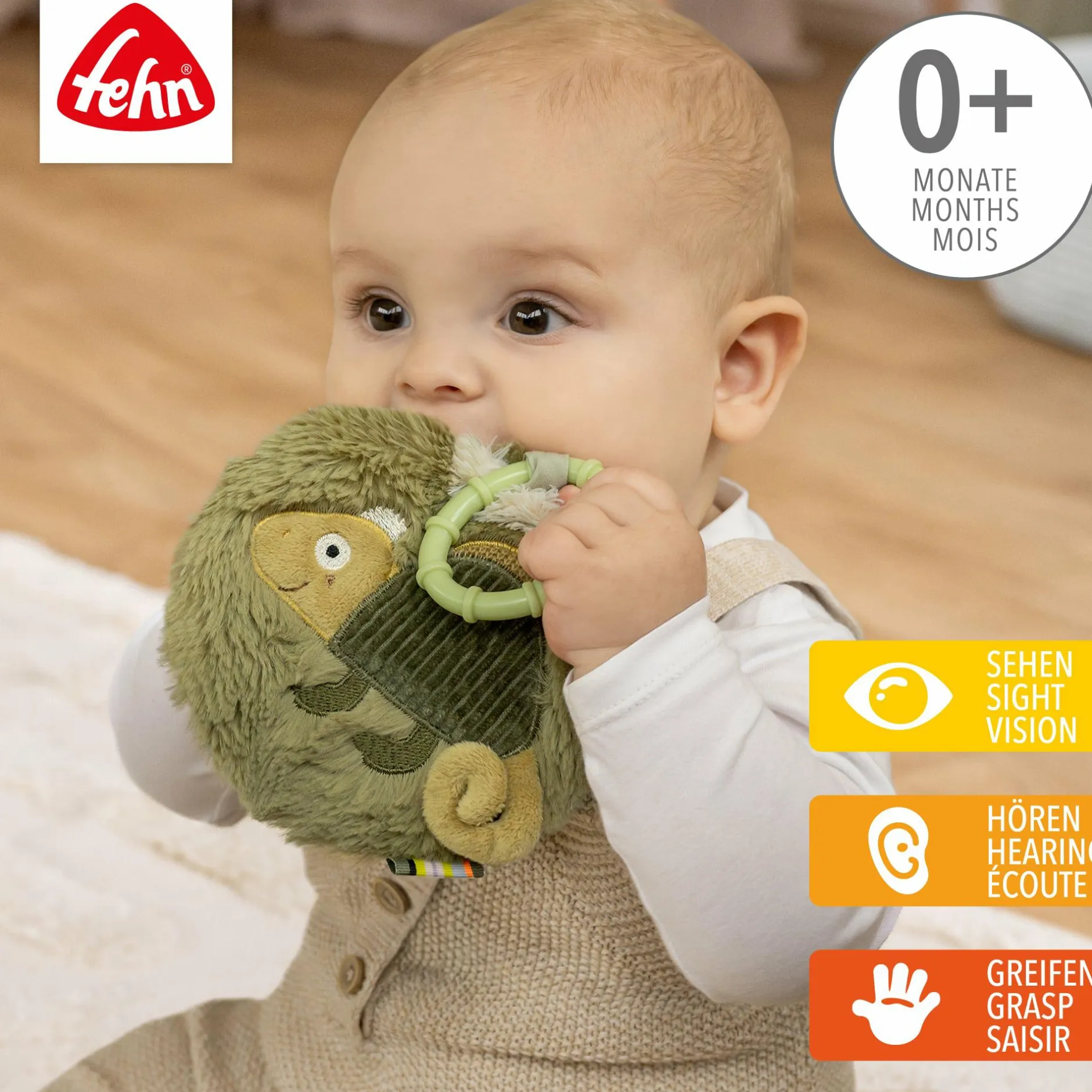 fehn Stoffbuch Chamäleon*Kinder Kinderbücher