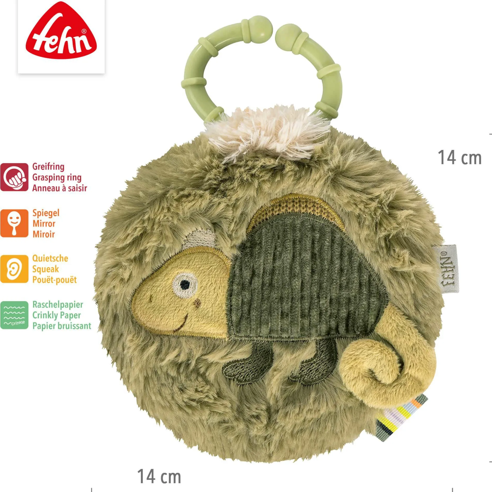 fehn Stoffbuch Chamäleon*Kinder Kinderbücher