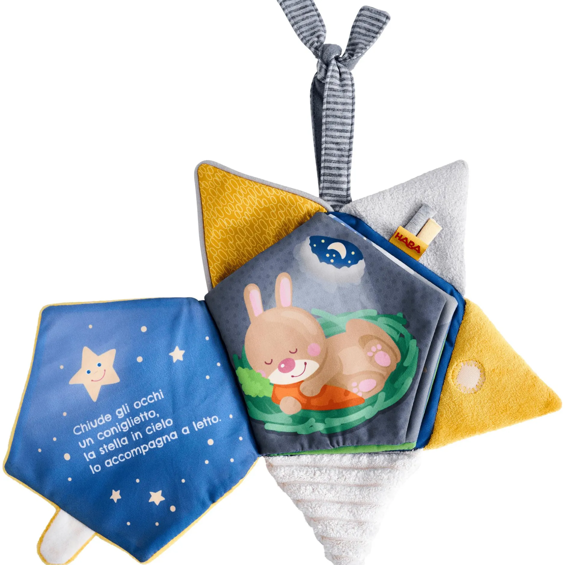 HABA Stoffbuch Gute-Nacht-Stern*Kinder Kinderwagen Zubehör|Kinderbücher