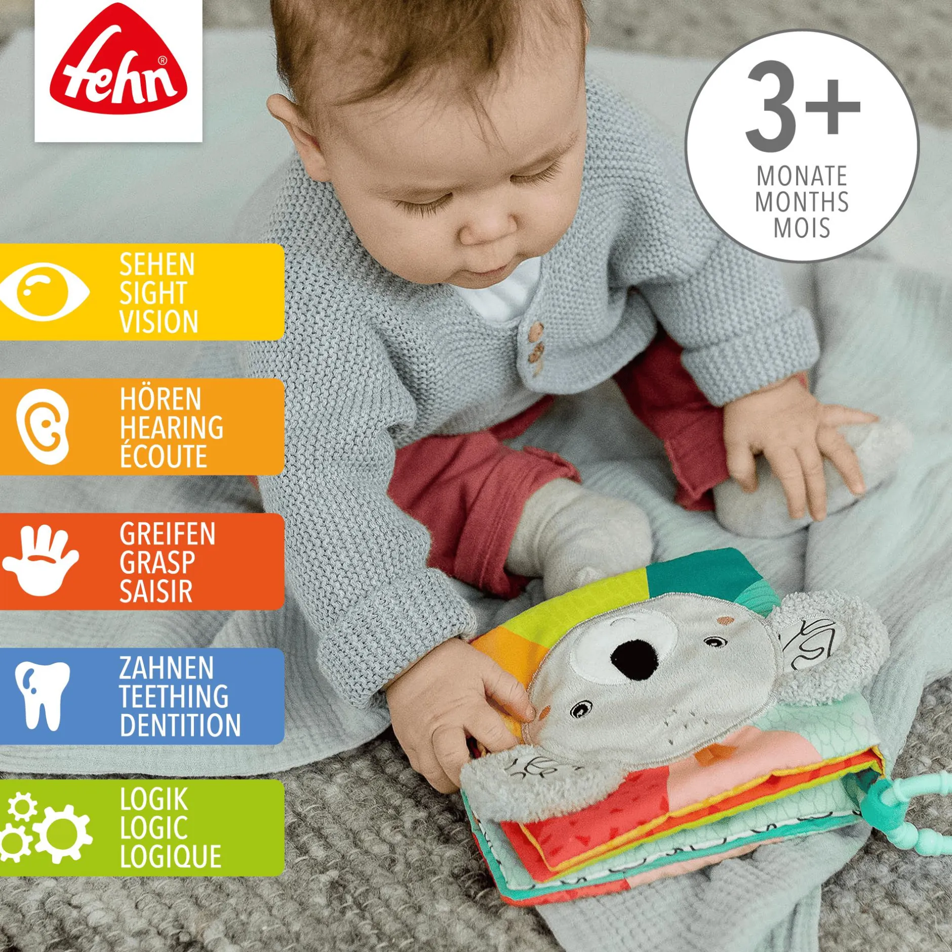 fehn Stoffbuch Koala*Kinder Kinderbücher