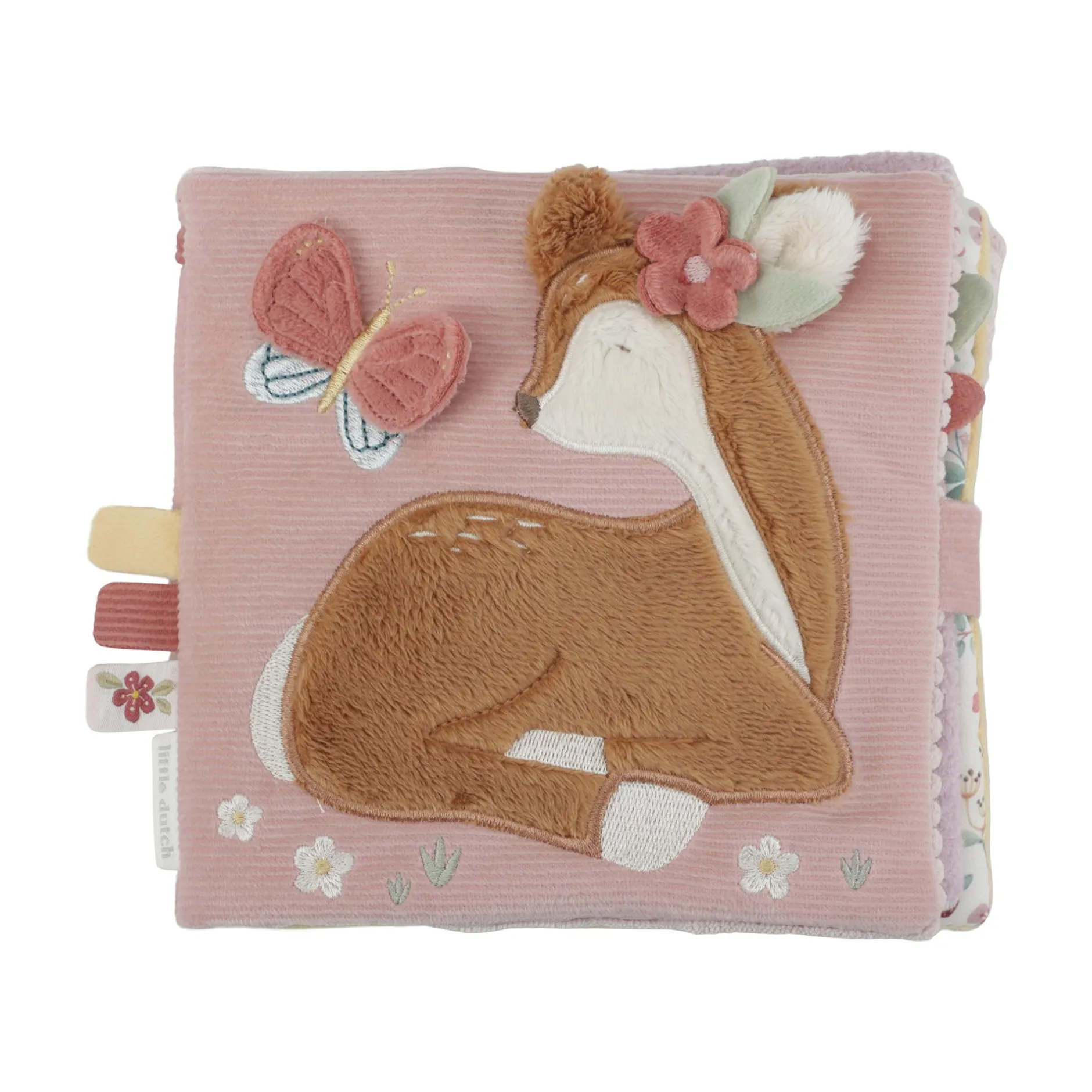 LITTLE DUTCH Stoffbuch mit Aktivitäten Fairy Garden*Kinder Kinderbücher