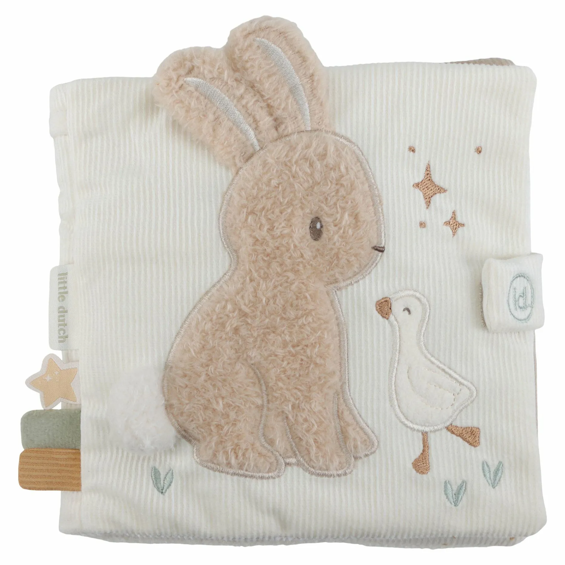 LITTLE DUTCH Stoffbuch mit Aktivitäten Newborn Naturals*Kinder Kinderbücher
