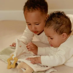 LITTLE DUTCH Stoffbuch mit Aktivitäten Newborn Naturals*Kinder Kinderbücher