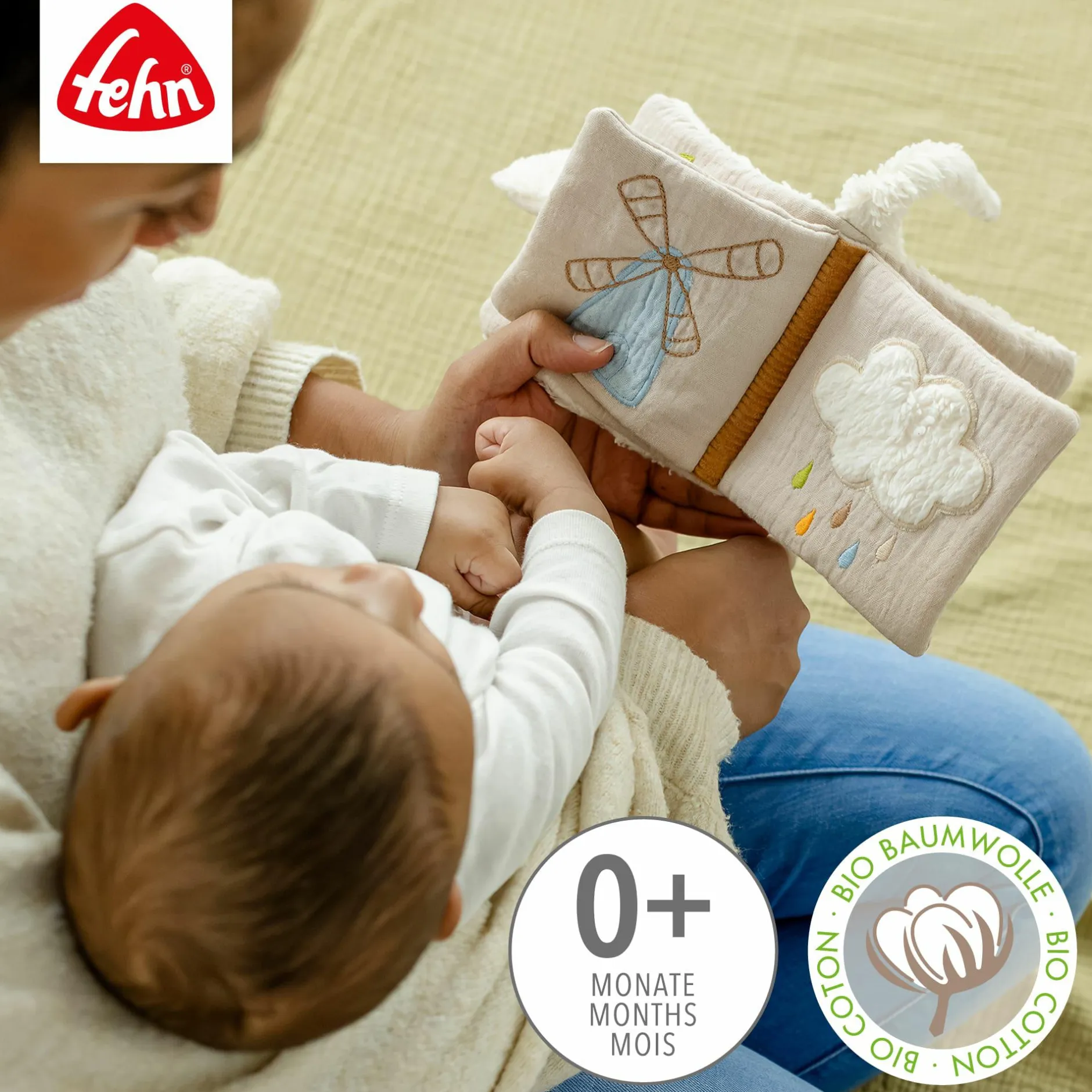 fehn Stoffbuch Schaf*Kinder Kinderbücher