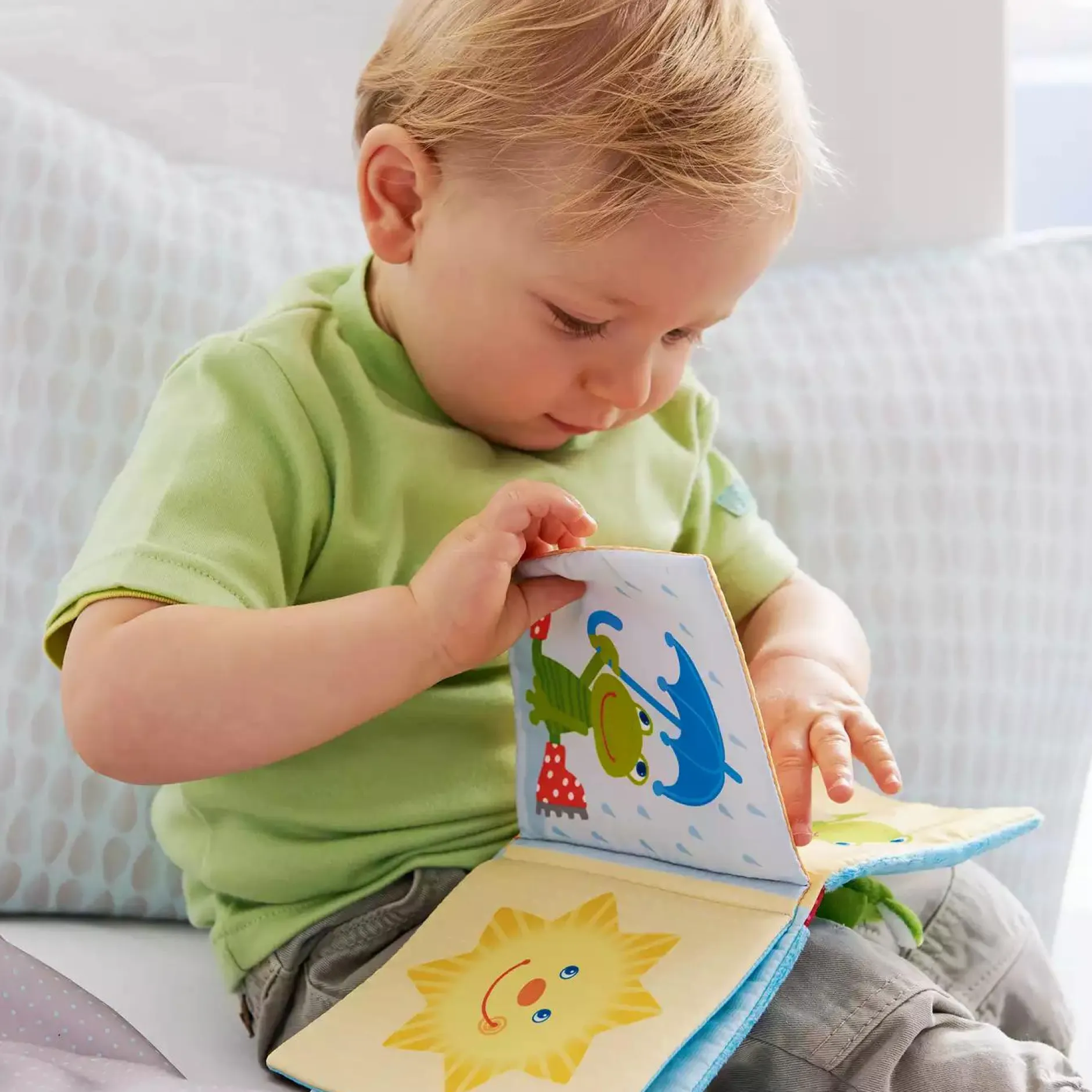 HABA Stoffbuch Zauberfrosch*Kinder Kinderbücher