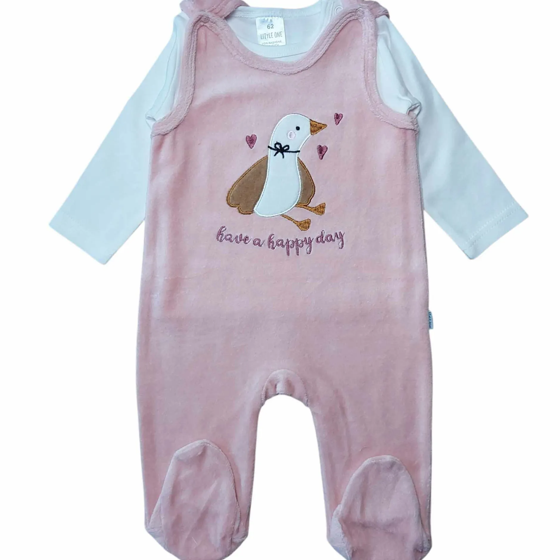 LITTLE ONE Strampler-Set Gans* Strampler