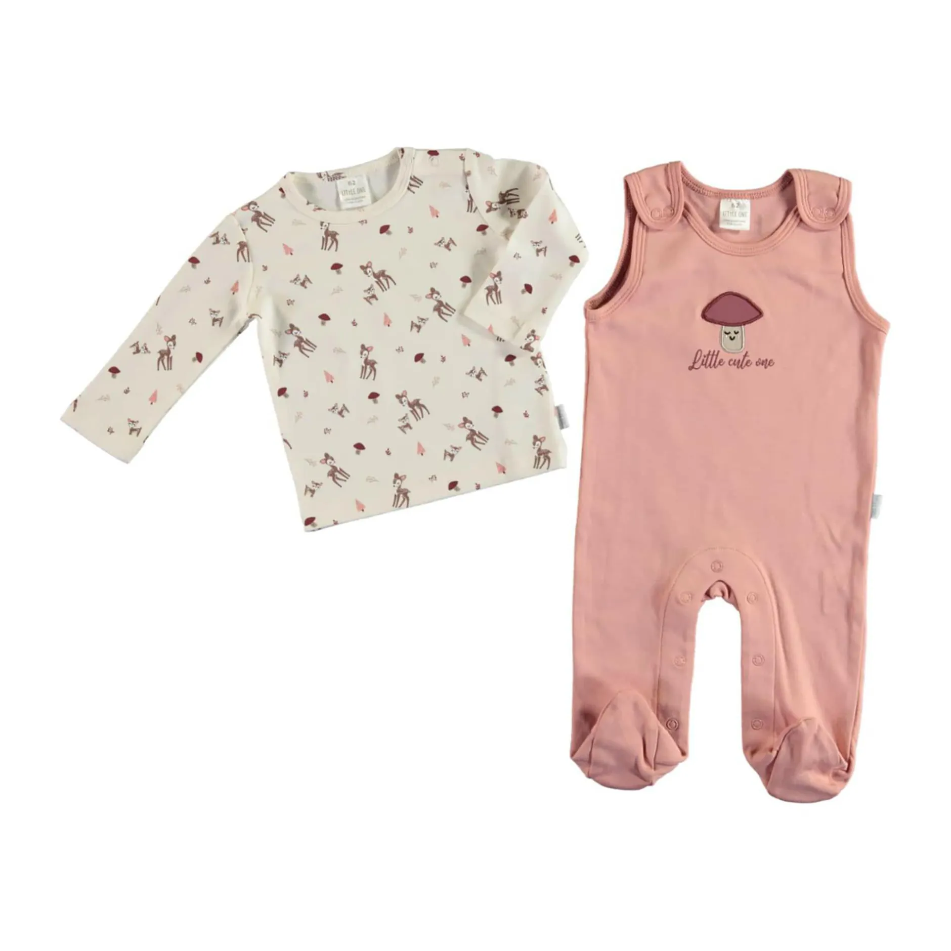 LITTLE ONE Strampler-Set Pilze* Winterkleidung|Strampler