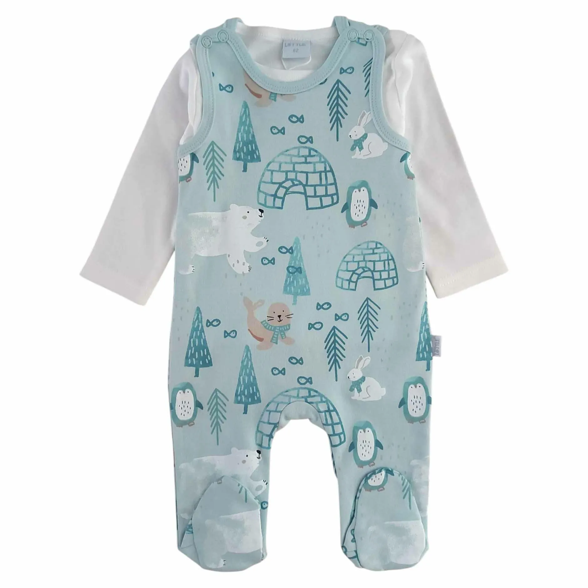 LITTLE Strampler-Set Polar Crew* Strampler
