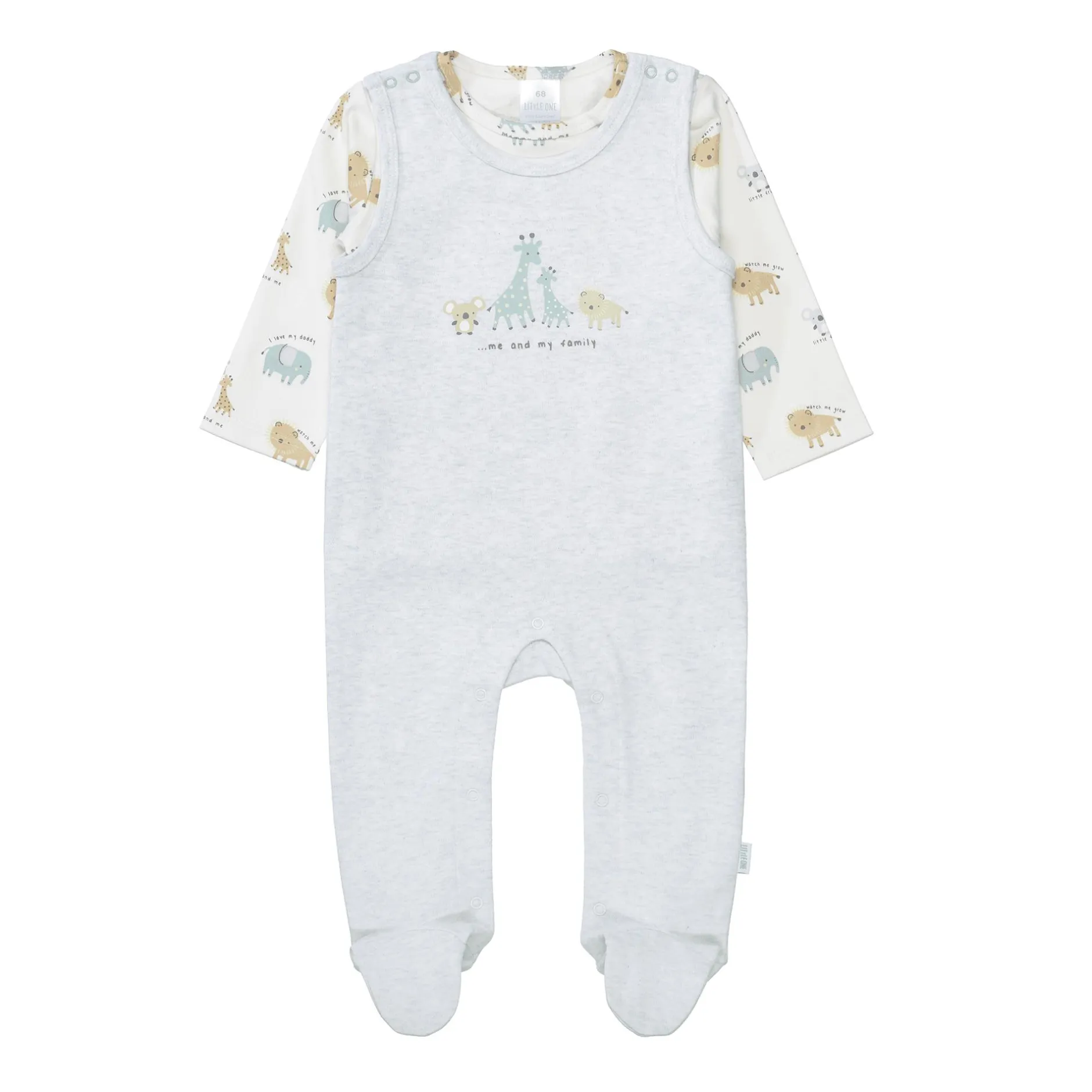 LITTLE ONE Stramplerset Tiere* Strampler