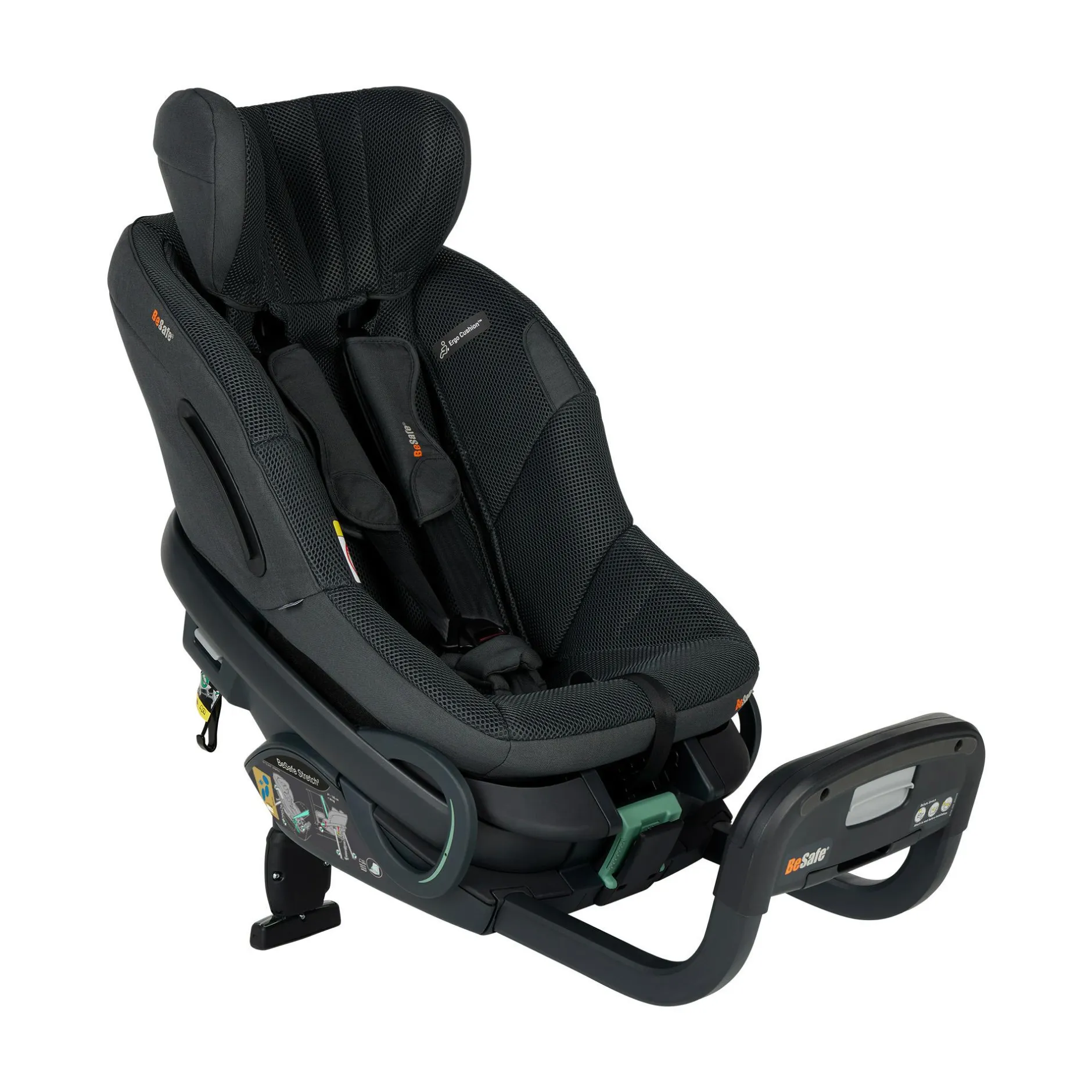 BeSafe Stretch² Anthracite Mesh*Kinder Kindersitze 9-36 Kg, Gruppe 1/2/3